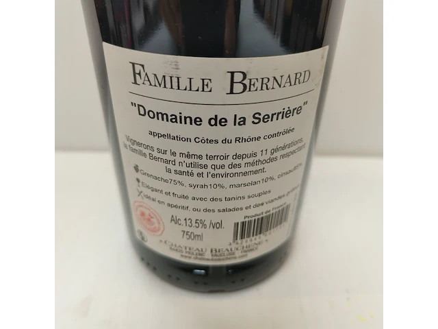 2x 75cl domaine de la serrière - afbeelding 4 van  4
