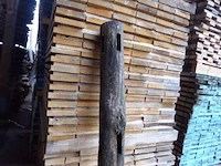 2x acacia hoekpaal - afbeelding 4 van  4