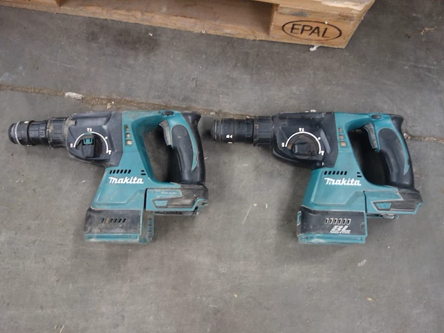 2x accu klopboorhamer makita - afbeelding 3 van  5