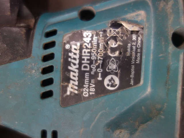 2x accu klopboorhamer makita - afbeelding 4 van  5