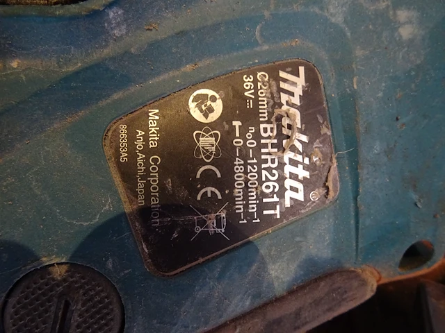2x accu klopboorhamer makita - afbeelding 3 van  5