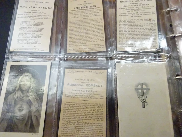 2x album doodsprentjes vanaf 1928 +-600 - afbeelding 8 van  10