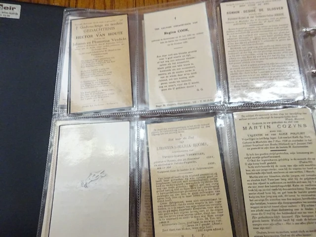2x album doodsprentjes vanaf 1928 +-600 - afbeelding 9 van  10
