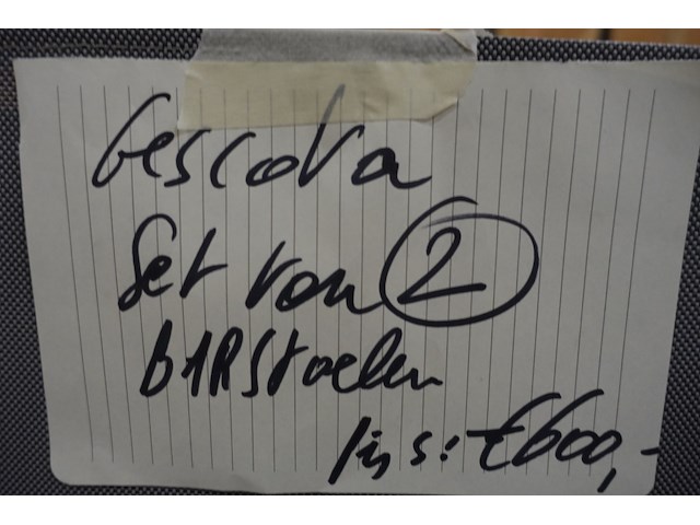 2x alu barstoel gescova - afbeelding 3 van  3