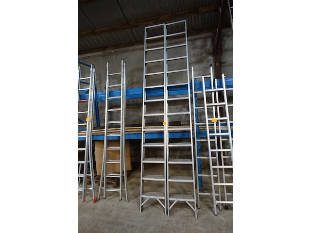 2x alu ladder - afbeelding 1 van  3