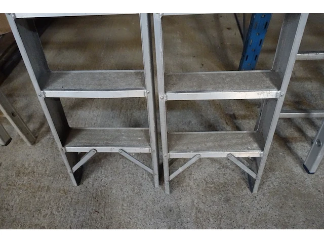 2x alu ladder - afbeelding 2 van  3