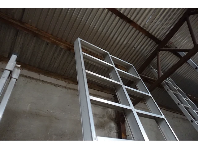 2x alu ladder - afbeelding 3 van  3