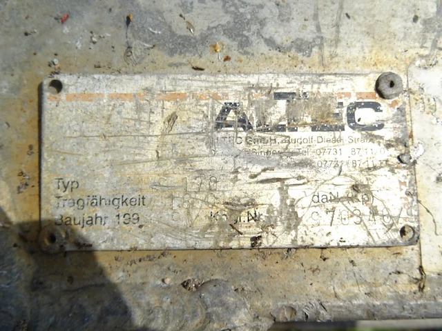 2x alu oprijplaat altec - afbeelding 3 van  3