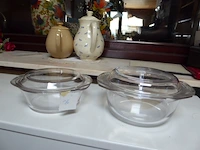 2x arcopal pot met deksel - afbeelding 1 van  3