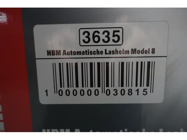 2x automatische lashelm hbm - afbeelding 2 van  2