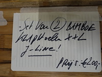 2x bamboe klapstoel j-line - afbeelding 3 van  3