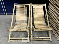 2x bamboe ligzetel - afbeelding 1 van  5