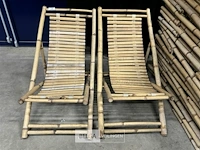 2x bamboe ligzetel - afbeelding 2 van  5