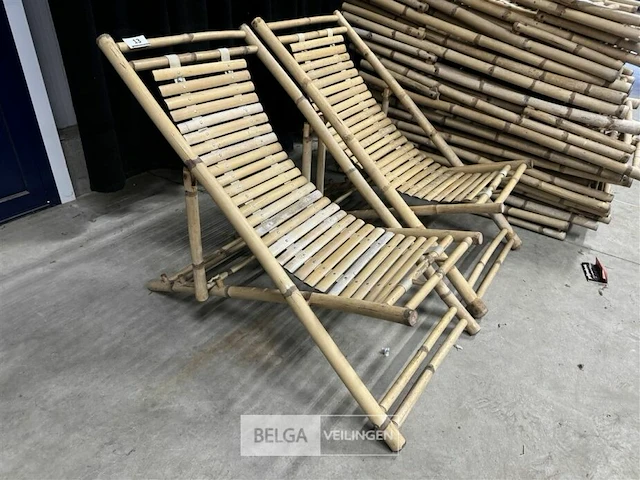 2x bamboe ligzetel - afbeelding 3 van  5