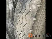 2x band + velg michelin 8.25-17 8 gaats - afbeelding 2 van  7