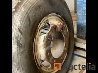 2x band + velg michelin 8.25-17 8 gaats - afbeelding 4 van  7