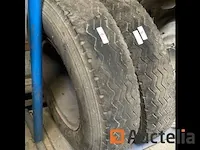 2x band + velg michelin 8.25-17 8 gaats - afbeelding 5 van  7