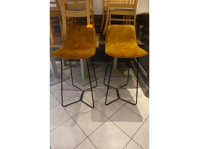 2x bar stoel - afbeelding 1 van  2