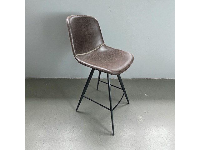 2x barstoel antraciet - afbeelding 1 van  1