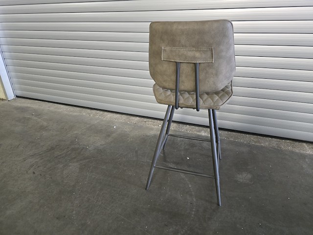 2x barstoel bruin (draaibaar 180 graden) - afbeelding 5 van  6