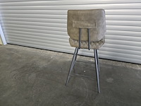 2x barstoel bruin (draaibaar 180 graden) - afbeelding 5 van  6