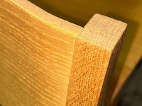 2x barstoel massief eik - afbeelding 3 van  4