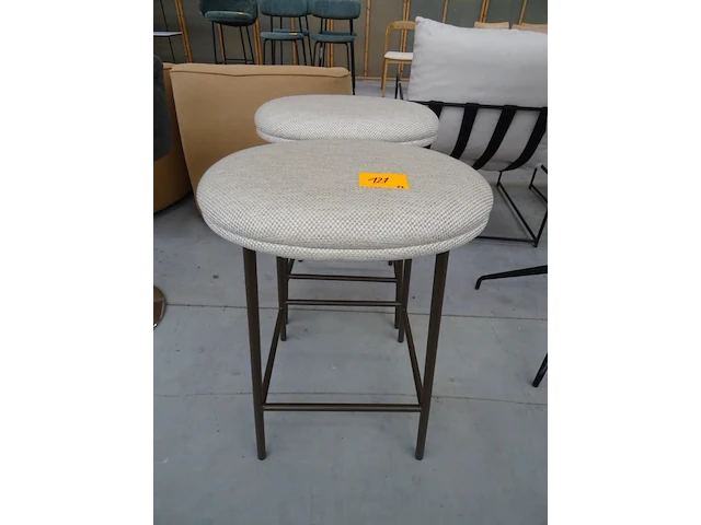 2x barstoel pr living - afbeelding 1 van  3