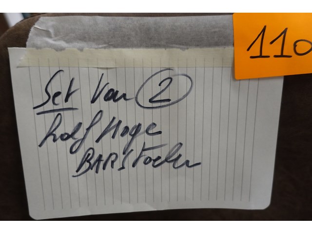 2x barstoel - afbeelding 3 van  3