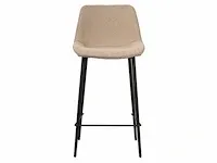 2x beige barkruk czr-6 - afbeelding 2 van  5
