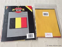 2x belgische vlag - afbeelding 1 van  2