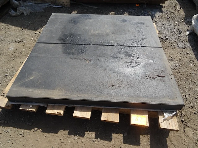 2x beton tegel - afbeelding 1 van  1