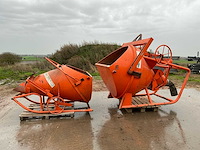 2x betonkubel 375l en 750l - afbeelding 1 van  8