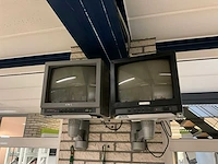 2x beveiligingsmonitor konig+ medion md 20158 - afbeelding 1 van  13