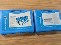 2x bi-metal holesaw kit yphs13k/gnl, 12 piece kit - afbeelding 1 van  4