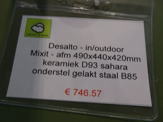 2x bijzettafel desalto - afbeelding 4 van  4