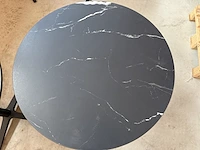 2x bistro tafel nero - dia 680mm - afbeelding 2 van  3