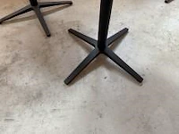 2x bistro tafel nero - dia 680mm - afbeelding 3 van  3