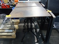2x bistrotafel + 6x terrasstoel - afbeelding 1 van  7
