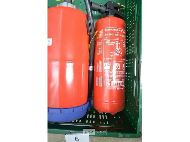 2x brandblussers schuimblusser mak - afbeelding 2 van  3