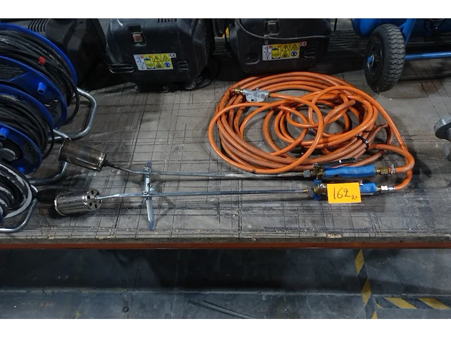 2x brander met kabel - afbeelding 1 van  1