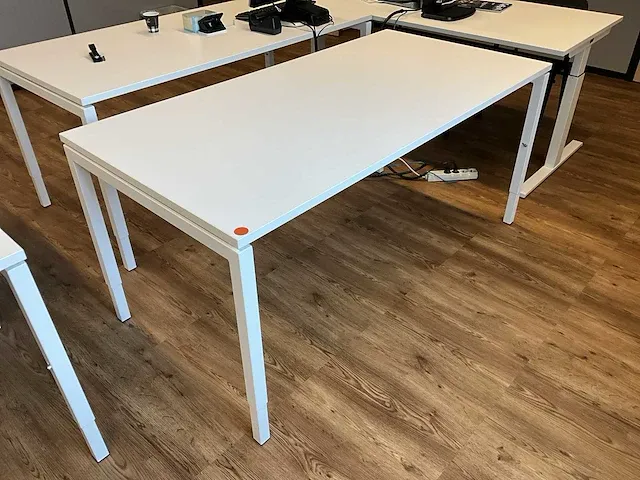 2x bureau - wit - afbeelding 1 van  6