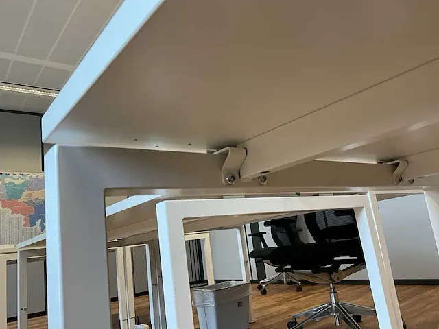 2x bureau - wit - afbeelding 4 van  6