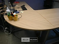 2x bureau met hoekelement - afbeelding 5 van  6