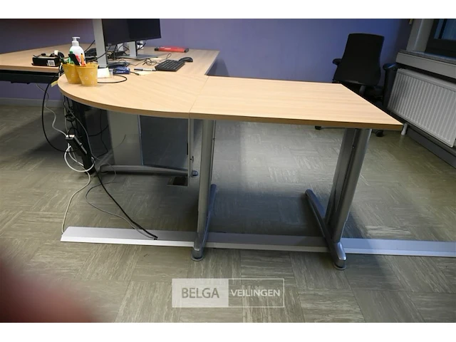 2x bureau met hoekelement - afbeelding 6 van  6