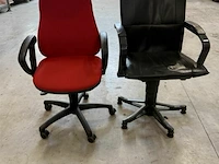 2x bureaustoelen - afbeelding 1 van  4