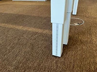 2x bureautafel pami 160x80 vv kabeldoorvoer - afbeelding 4 van  6