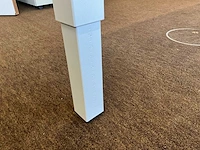 2x bureautafel pami 160x80 vv stekkerblok - afbeelding 4 van  5