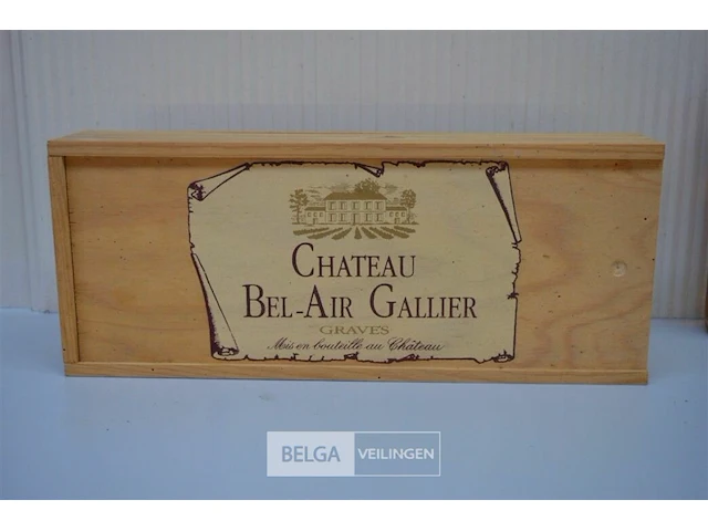 2x château bel-air gallier, rood en rosé - afbeelding 1 van  6