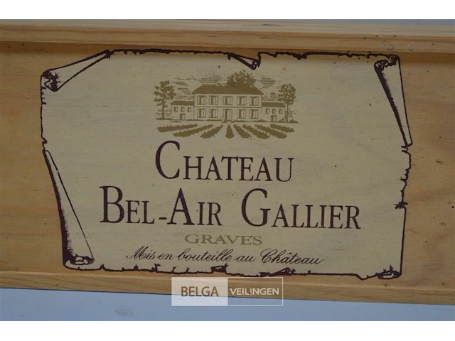 2x château bel-air gallier, rood en rosé - afbeelding 2 van  6