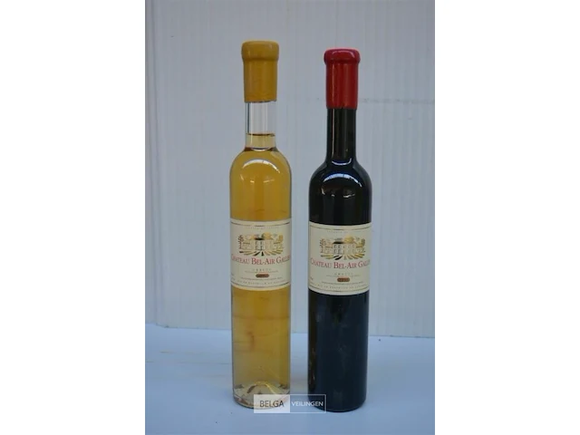 2x château bel-air gallier, rood en rosé - afbeelding 3 van  6